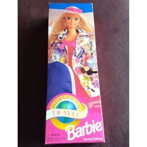 International Travel BARBIE Doll 1995 Special Edition Brand‎ New Sealed Box NRFB